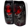 2001 - 2003 Chevy Silverado 3500 Euro Style Tail Lights - Smoke