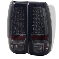 2004 - 2007 Chevy Silverado 3500 LED Tail Lights - Smoke