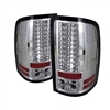 2007 - 2014 GMC Sierra 3500HD LED Tail Lights - Chrome