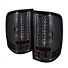 2007 - 2014 GMC Sierra 3500HD LED Tail Lights - Smoke