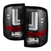 2015 - 2019 GMC Sierra 3500HD LED Tail Lights - Black
