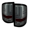 2015 - 2019 GMC Sierra 3500HD LED Tail Lights - Smoke