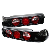 1990 - 1993 Acura Integra 2Dr Euro Style Tail Lights - Black