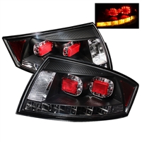 1999 - 2006 Audi TT LED Tail Lights - Black