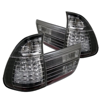 2000 - 2003 BMW X5 LED Tail Lights - Black