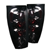 2002 - 2006 Chevy Avalanche Euro Style Tail Lights - Smoke