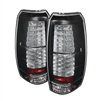 2007 - 2013 Chevy Avalanche LED Tail Lights - Black