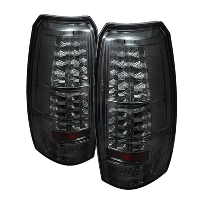 2007 - 2013 Chevy Avalanche LED Tail Lights - Smoke