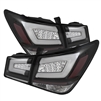 2011 - 2014 Chevy Cruze Light Bar LED Tail Lights - Black