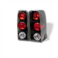 2002 - 2006 Cadillac Escalade Euro Style Tail Lights - Black