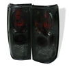 1982 - 1993 Chevy S-10 Euro Style Tail Lights - Smoke