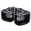 1994 - 2004 Chevy S-10 LED Tail Lights - Black