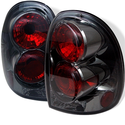 1996 - 2000 Chrysler Town & Country Euro Style Tail Lights - Smoke