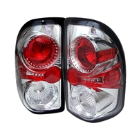 1997 - 2004 Dodge Dakota Euro Style Tail Lights - Chrome