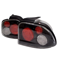 1995 - 1999 Dodge Neon Euro Style Tail Lights - Black