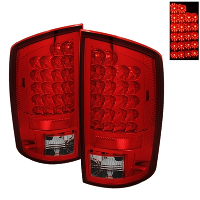 2003 - 2006 Dodge Ram 2500 LED Tail Light - Red/Clear