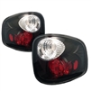 2001 - 2003 Ford F-150 Flareside Euro Style Tail Lights - Black