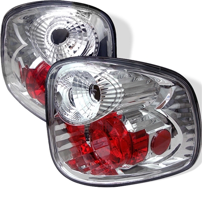 2001 - 2003 Ford F-150 Flareside Euro Style Tail Lights - Chrome