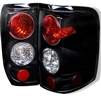 2004 - 2008 Ford F-150 Styleside Euro Style Tail Lights - Black