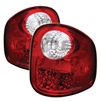 1997 - 2003 Ford F-150 Flareside LED Tail Lights - Red/Clear