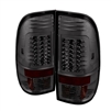 2008 - 2010 Ford Super Duty Version 2 LED Tail Lights - Smoke