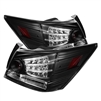 2008 - 2012 Honda Accord 4DR LED Tail Lights - Black