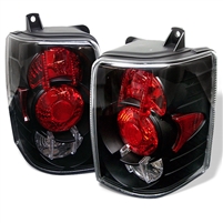 1993 - 1998 Jeep Grand Cherokee Euro Style Tail Lights - Black