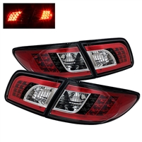 2003 - 2008 Mazda6 4DR / 5DR LED Tail Lights - Black