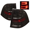 1998 - 2005 Mercedes ML-Class W163 LED Tail Lights - Smoke