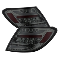 2008 - 2011 Mercedes Benz C-Class LED Tail Lights - Smoke