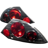 2000 - 2002 Mitsubishi Eclipse Euro Style Tail Lights - Smoke