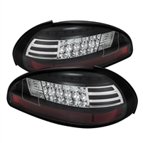 1997 - 2003 Pontiac Grand Prix LED Tail Lights - Black