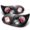 2003 - 2008 Toyota Corolla LED Tail Lights - Black