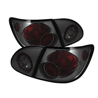 2003 - 2008 Toyota Corolla Euro Style Tail Lights - Smoke