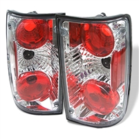 1989 - 1995 Toyota PickUp Euro Style Tail Lights - Chrome