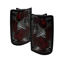 1989 - 1995 Toyota PickUp Euro Style Tail Lights - Smoke