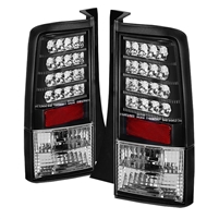 2004 - 2007 Scion xB Version 2 LED Tail Lights - Black