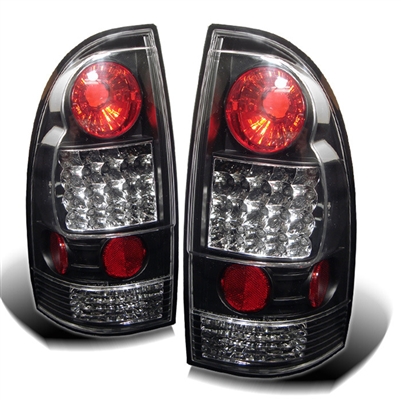 2005 - 2011 Toyota Tacoma LED Tail Lights - Black