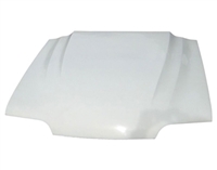 1987 - 1993 Ford Mustang A32 Style Fiberglass Heat Extractor Hood - TruFiber