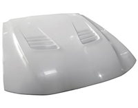 1999 - 2004 Ford Mustang A70 Style Fiberglass Heat Extractor Hood - TruFiber