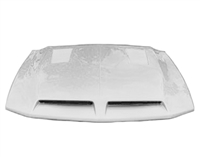 2005 - 2009 Ford Mustang A44 Style Fiberglass Ram Air Hood - TruFiber