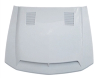 2005 - 2009 Ford Mustang A53 Style Fiberglass Ram Air Hood - TruFiber