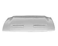 2005 - 2009 Ford Mustang A39 Style Fiberglass Ram Air Hood - TruFiber