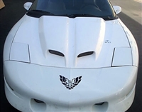 1993 - 1997 Pontiac Firebird A12 Style Fiberglass Ram Air Hood - TruFiber