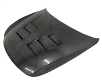 2014 - 2015 Infiniti Q60 Terminator Style Carbon Fiber Hood - VIS Racing