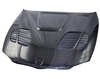 2008 - 2012 BMW 1-Series E87 GTR Style Carbon Fiber Hood - VIS Racing