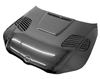 2004 - 2010 BMW 5-Series E61 GTR Style Carbon Fiber Hood - VIS Racing