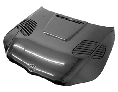 2004 - 2010 BMW 5-Series E61 GTR Style Carbon Fiber Hood - VIS Racing