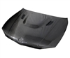 2008 - 2012 BMW 1-Series E87 A-Spec Style Carbon Fiber Hood - VIS Racing