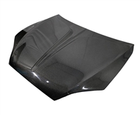 2012 - 2015 Tesla Model S TS Style Carbon Fiber Hood - VIS Racing